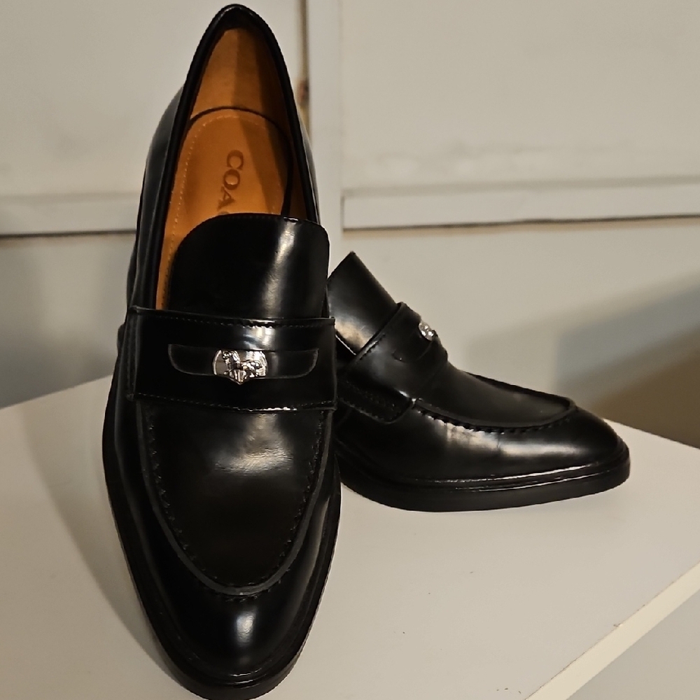 Coach Black Block Healed Loafer 0057 - Picture 7 of 10